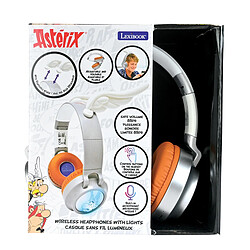 Avis Lexibook Casque lumineux pliable Bluetooth et filaire Astérix avec limitation du volume