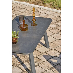 Avis Paris prix salon de jardin Lisbonne - gris anthracite