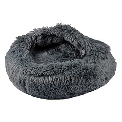 Paris Prix Coussin pour Chien & Chat Fluffy 55cm Anthracite