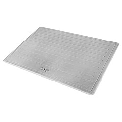 Paris Prix Tapis de Propreté pour Chien Pierre 48cm Gris
