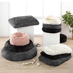 Paris Prix Coussin pour Chien & Chat Fluffy 75cm Noir