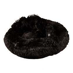 Paris Prix Coussin pour Chien & Chat Fluffy 55cm Noir