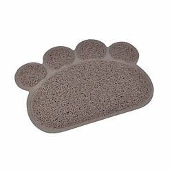 Paris Prix Tapis Repas pour Chien & Chat Pattes 40cm Taupe