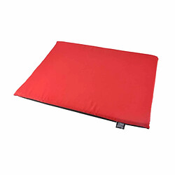 Paris Prix Coussin pour Chien & Chat Polycoton 80cm Rouge