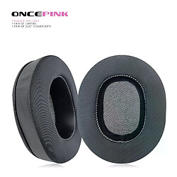 General Coussinets de casque - Noir Coussinets pour casque audio - de rechange - en velours - pour casques Edifier W800BT et plus