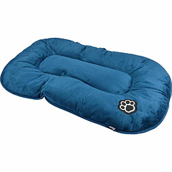 Paris Prix Coussin pour Chien & Chat Patchy 117cm Émeraude & Charbon