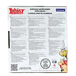 Acheter Lexibook Casque lumineux pliable Bluetooth et filaire Astérix avec limitation du volume