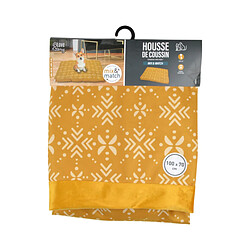 Paris Prix Housse de Coussin pour Chien & Chat Ethnic 100cm Moutarde pas cher