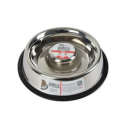 Avis Paris Prix Gamelle Anti-Glouton Chien & Chat Inox 30cm Argent