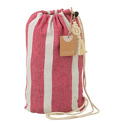 Acheter Paris prix Hamac en tissu rayé - Rose