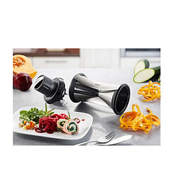 Taille-légumes argent et noir - 13700 - Spirelli Xl - GEFU