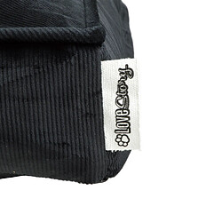 Paris Prix Coussin Pour Chien & Chat Velours Crafty 87cm Noir