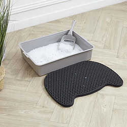 Acheter Paris Prix Tapis pour Litière Chat 50cm Noir