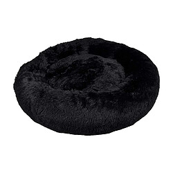 Paris Prix Coussin pour Chien & Chat Fluffy 75cm Noir