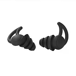 General Bouchons d'oreilles silicone - Noir