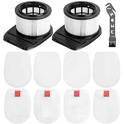Kit de filtres pour aspirateur robot sans fil Shark IZ300, IZ300UK, IZ300UKT et IZ320 - Pièces détachées~0474 