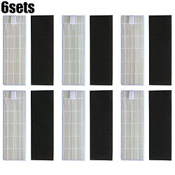 Brosse latérale à rouleau pour aspirateur robot Silvercrest SSR1 SSRA1 iLife A9s A9 A7 L100 - Pièces détachées complètes~0300