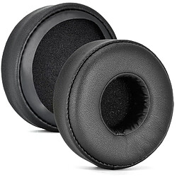 General coussinets de rechange casque WH-CH500/510 - Noir Coussinets de rechange pour casque audio - cuir - mousse mémoire de forme - pour Sony WH-CH500/510