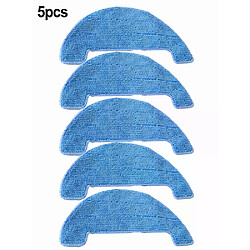 General Lot de 5 chiffons de nettoyage en microfibre pour robot aspirateur Polaris PVCR 0726w, 0826 et 0926w, pièces détachées pour le nettoyage des sols~0120