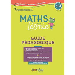 Les maths avec Léonie CE2, cycle 2 : guide pédagogique - Occasion