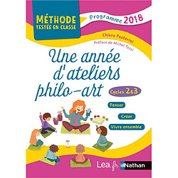 Une année d'ateliers philo-arts : cycles 2 & 3 : penser, créer, vivre ensemble