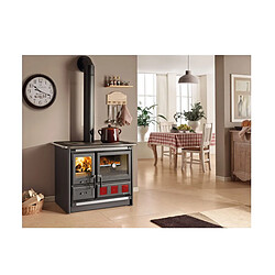Avis La Nordica Extraflame Cuisinière à bois 11kw noir anthracite - ROSAXXL.16ACIERNOIRANTHRA - NORDICA EXTRAFLAME