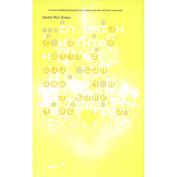 Cerith Wyn Evans : in which something happens all over again for the very first time : expositions, Musée d'Art moderne de la ville de Paris, 9 juin-17 sept. 2006, Städtische Galerie im Lanbachhaus und Kunstbau, Munich, 25 nov. 2006-25 févr. 2007