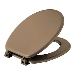 Avis Douceur D'Interieur Abattant WC Uni Vitamine 45cm Taupe