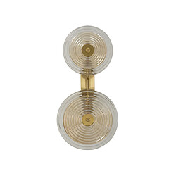 Paris Prix Applique Murale Design en Verre Venice 52cm Or