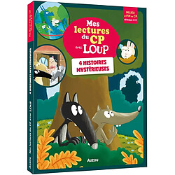 4 histoires mystérieuses : mes lectures du CP avec Loup : milieu et fin de CP, niveau 2-3