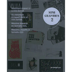 Mini graphics : un maximum d'impact dans un mini format = maximum impact in a mini format = maximo impacto en formato mini. Vol. 2 · Occasion 