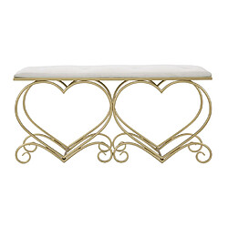 Avis Paris prix Banc design Heart – Crème