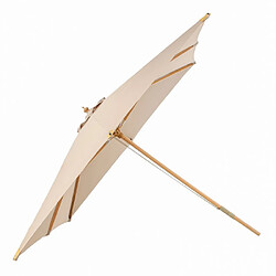 Paris prix Parasol bois Naxos - Marron naturel