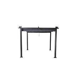Paris prix Pergola avec toit Lazio - Gris foncé