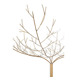 Paris Prix Arbre Déco en Métal Maynard 250cm Or