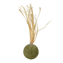 Paris Prix Jouet pour Chat Balle & Herbe 14cm Naturel