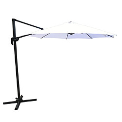 Paris prix Parasol déporté rotatif - Blanc
