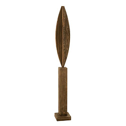 Paris Prix Déco sur Pied en Bois Luke 115cm Marron 
