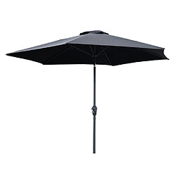 Paris prix Parasol métal Leeds - Noir