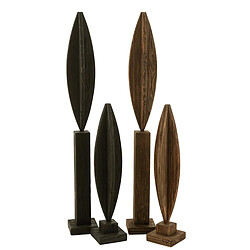 Avis Paris Prix Déco sur Pied en Bois Luke 115cm Marron