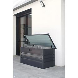 Acheter Paris Prix Coffre de Jardin en Métal Scatola 120cm Gris Anthracite