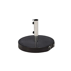 Paris prix Pied de parasol rond en granit - Gris