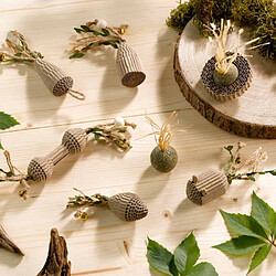 Paris Prix Jouet pour Chat Balle & Ficelles 13cm Naturel