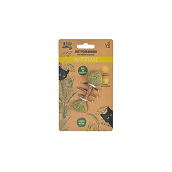 Paris Prix Jouet Poisson pour Chat Matatabi 8cm Naturel