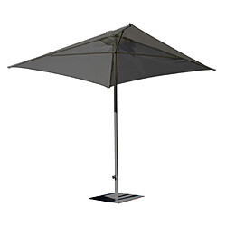 Paris prix Parasol carré push-up - Gris anthracite