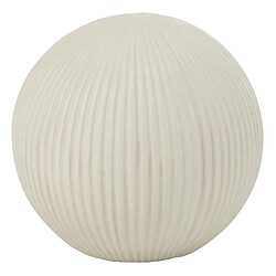 Paris Prix Balle Déco en Argile Maryanne 24cm Blanc