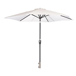 Paris Prix Parasol en Métal Leeds 300cm Blanc