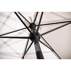 Paris Prix Parasol en Métal Leeds 300cm Blanc