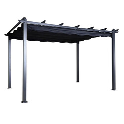 Paris prix Pergola avec toit Lazio - Noir