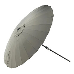 Paris prix Parasol rond Palmetto - Gris